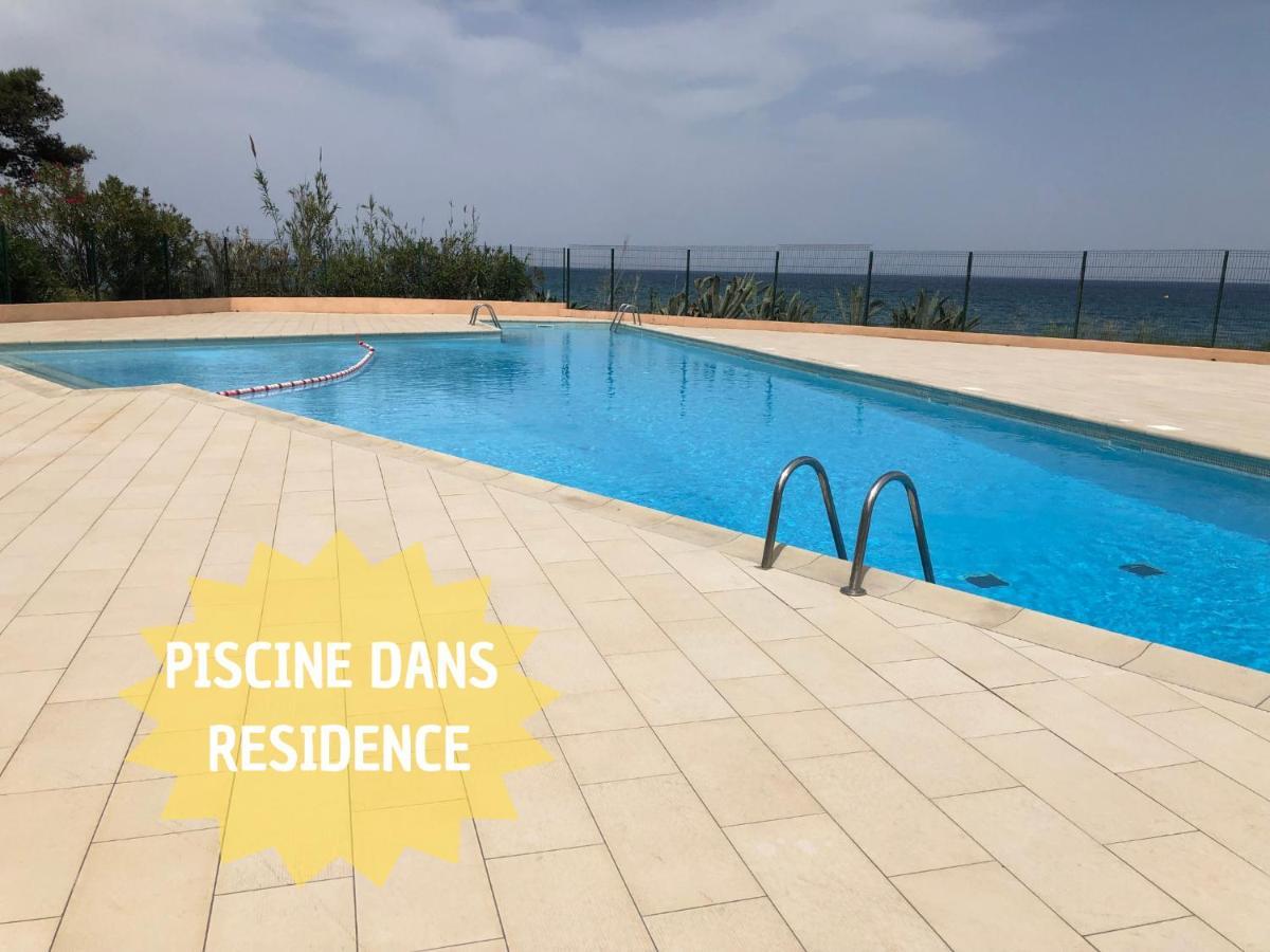סנטה-לוסיה-די-מוריאני Studio Bord De Mer - Plage - Piscine - Wifi מראה חיצוני תמונה